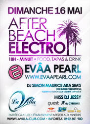 Flyer - After Beach Electro