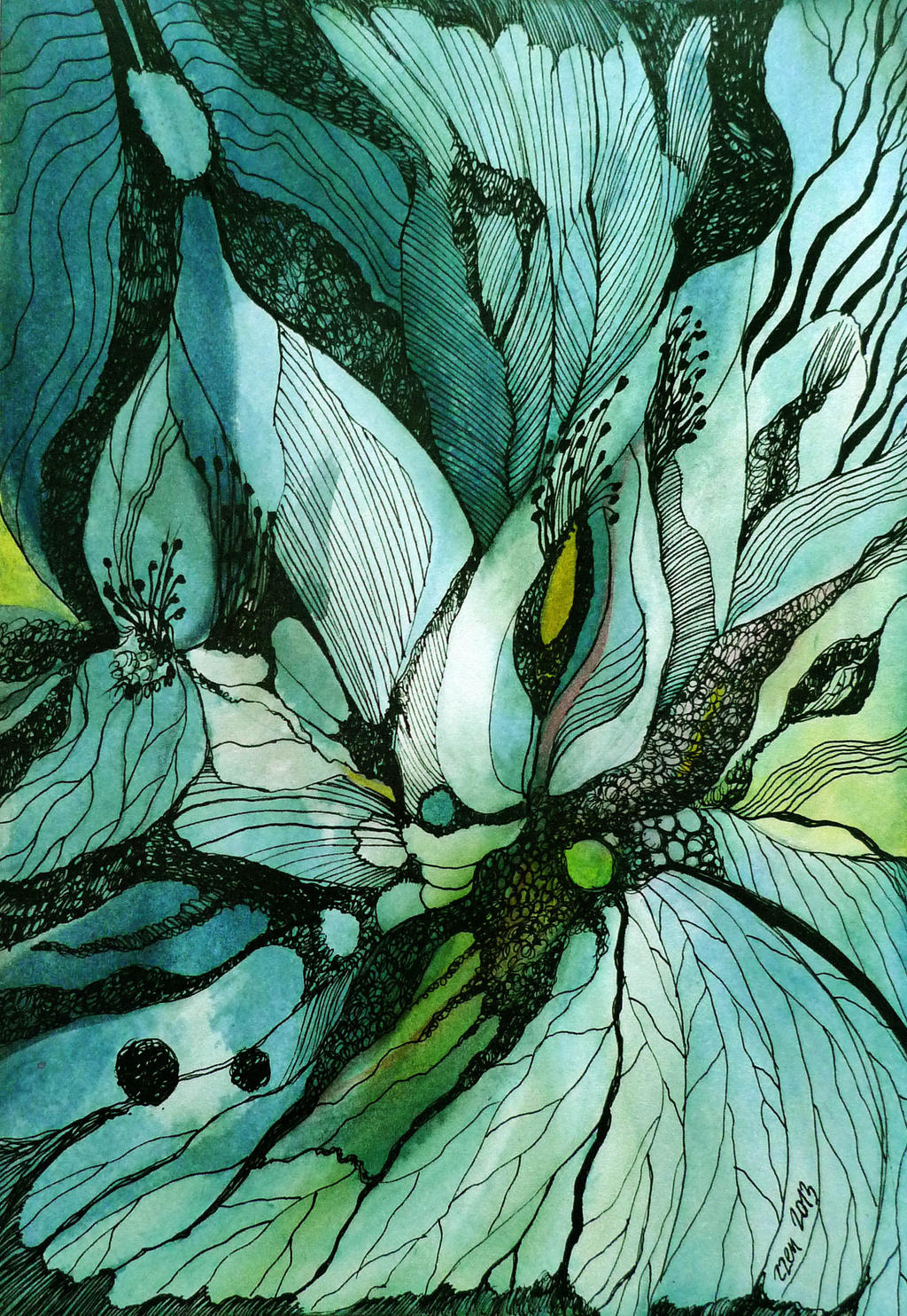 Green Garden by zzen on DeviantArt