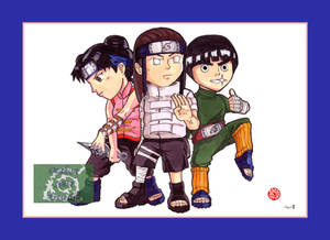 Naruto - Gai's Students