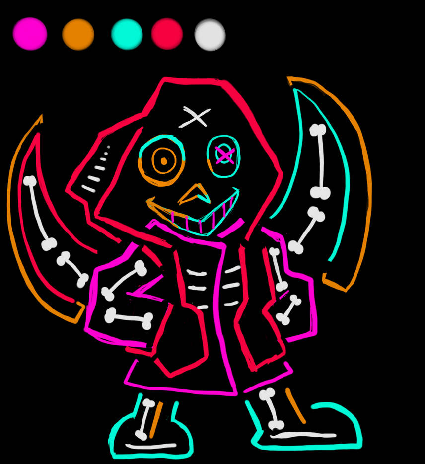 Neon Distortion skin by HappyRipperBeast on DeviantArt