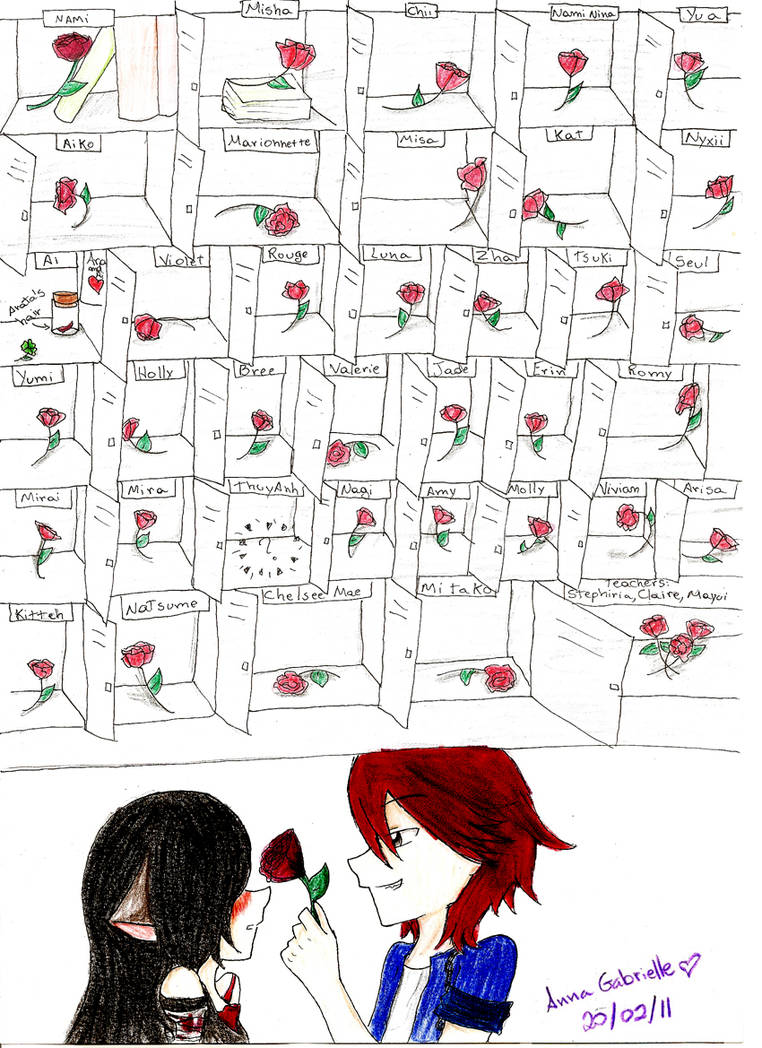 Anonymous Roses HH Valentine: Anonymous roses by Drandja on DeviantArt