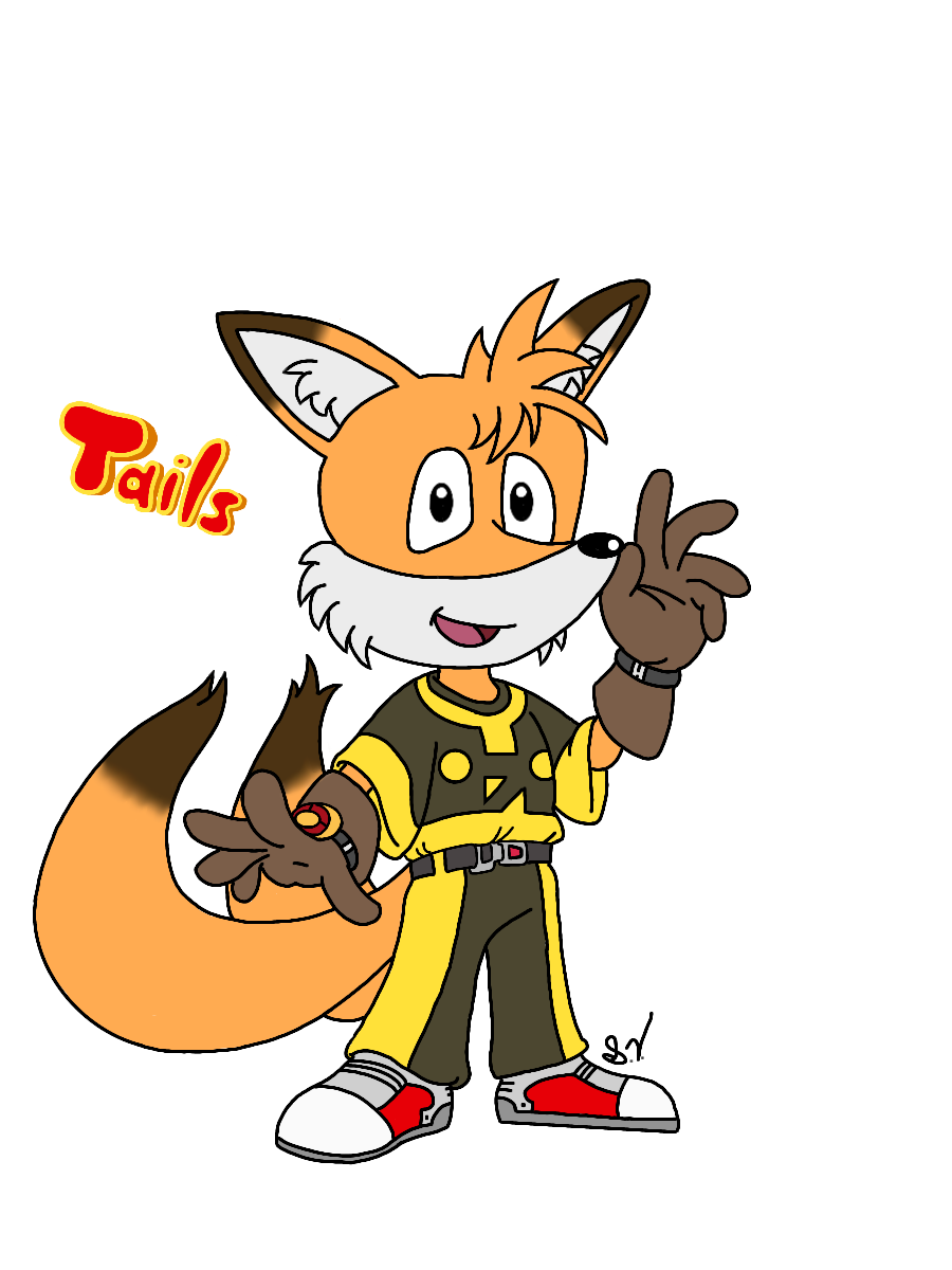 Classic Tails art (@eceezus) : r/milesprower