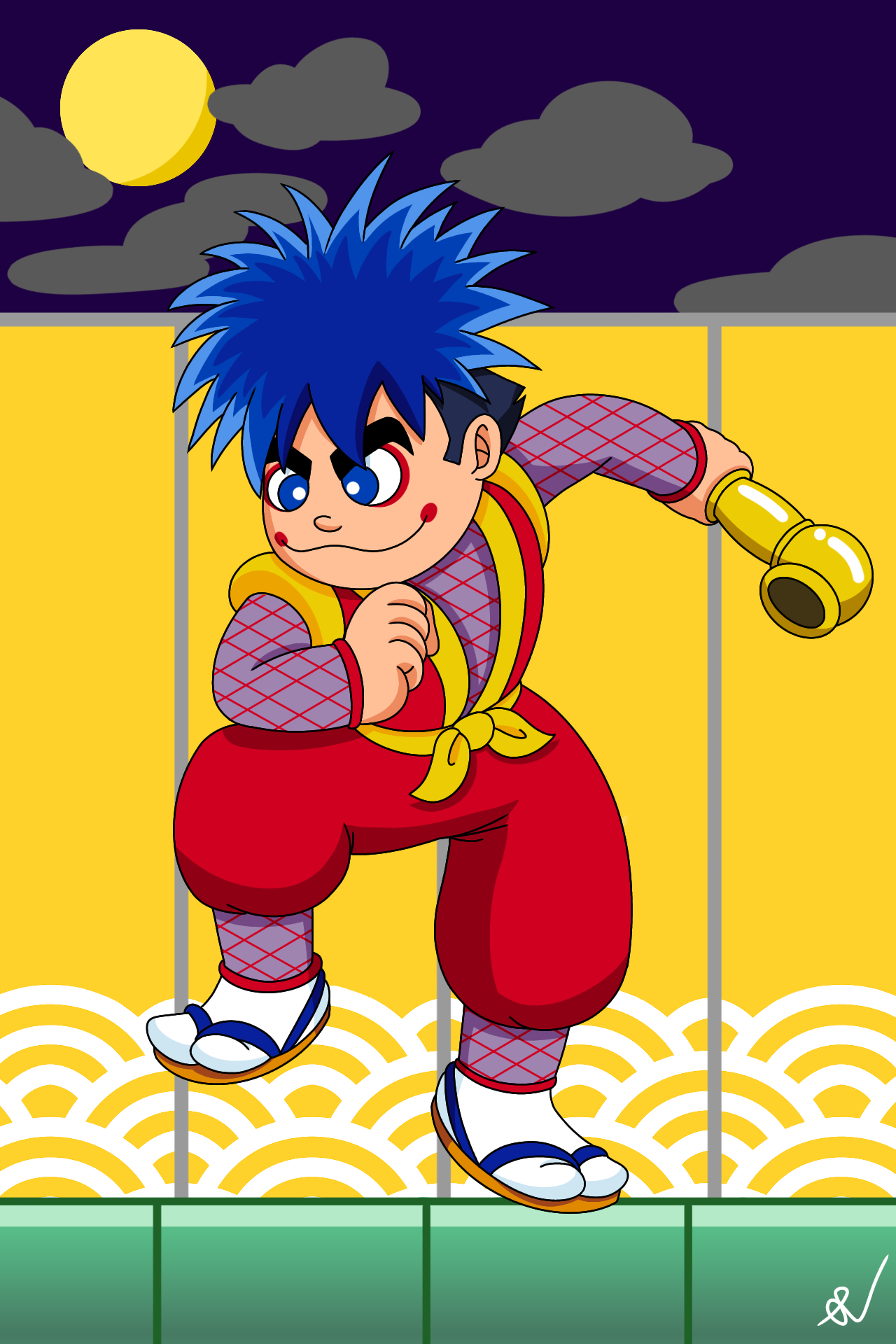 Goemon Treas Go for it, Goemon! by ShenValor on DeviantArt