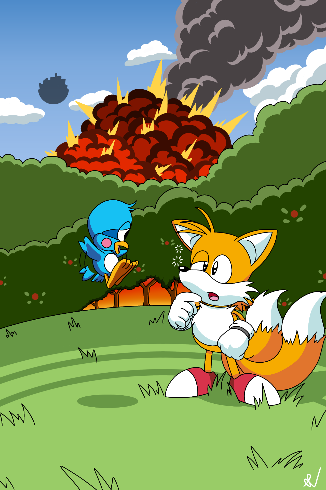 Tails Primaverso Tails' Adventure Begins by ShenValor on DeviantArt