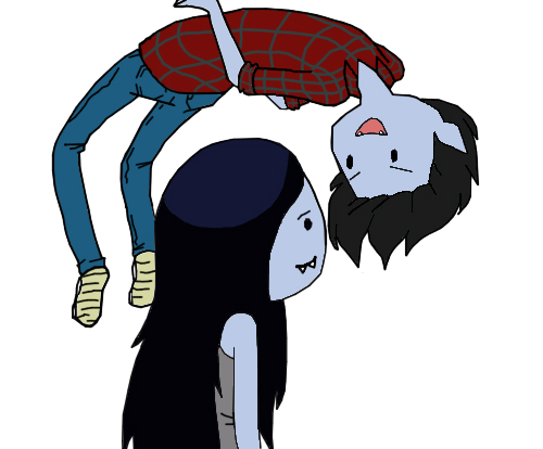 Marceline and Marshall Lee