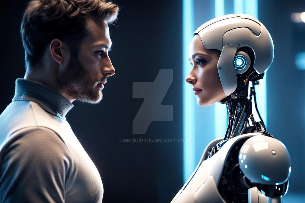 Human-Robot by SereneArtistrY on DeviantArt