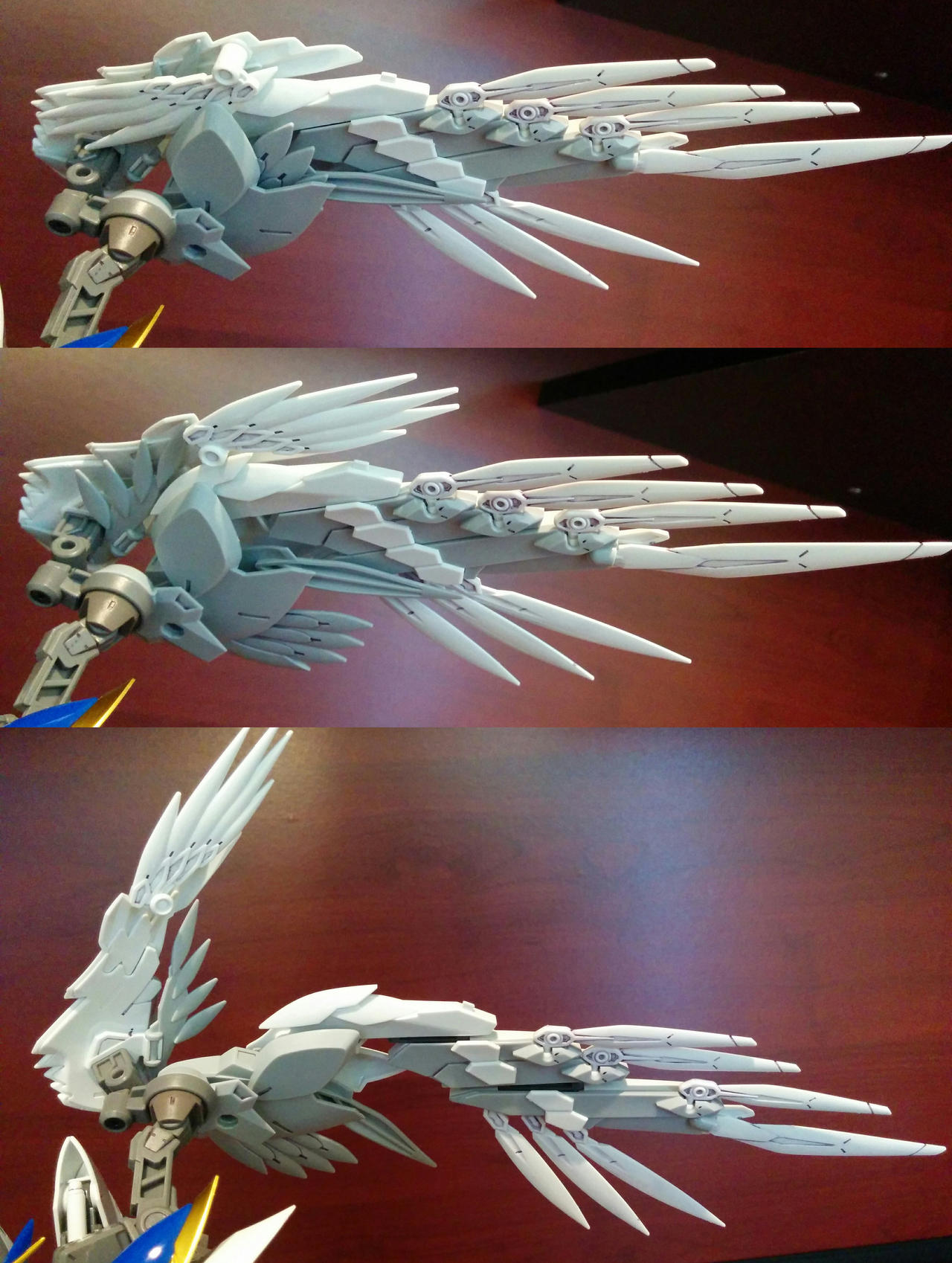 Wing study: Hi-Resolution Wing Zero EW by Seraphiczero on DeviantArt