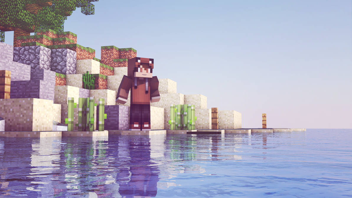 Minecraft render by AshLovement on DeviantArt