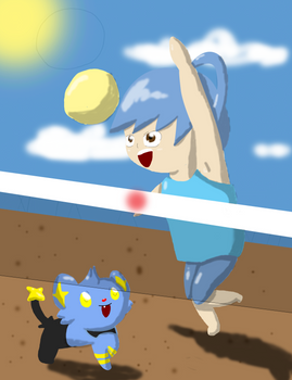 Beach Volleyball With Kyo!