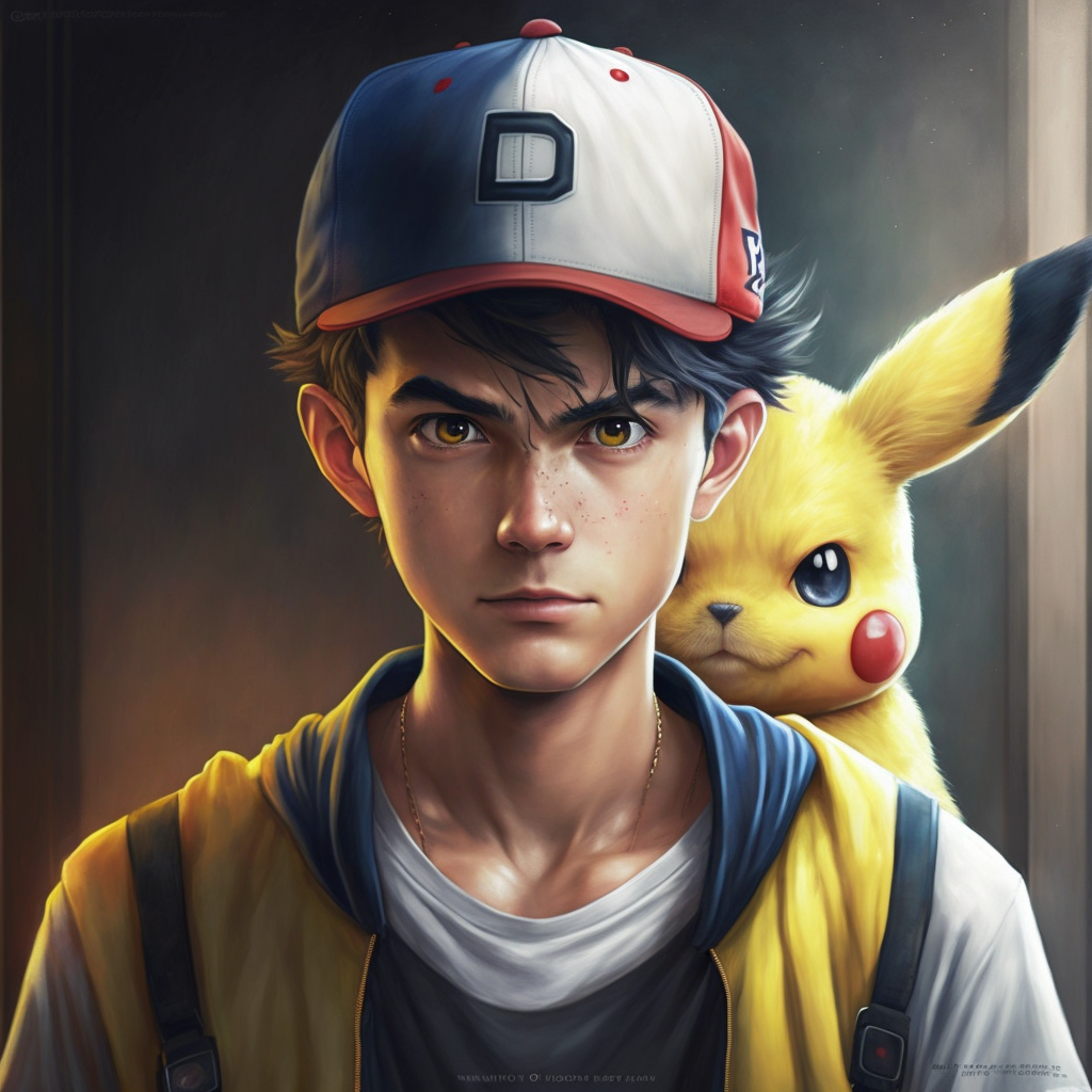 Ash Ketchum And Pikachu By Animatio7 On Deviantart