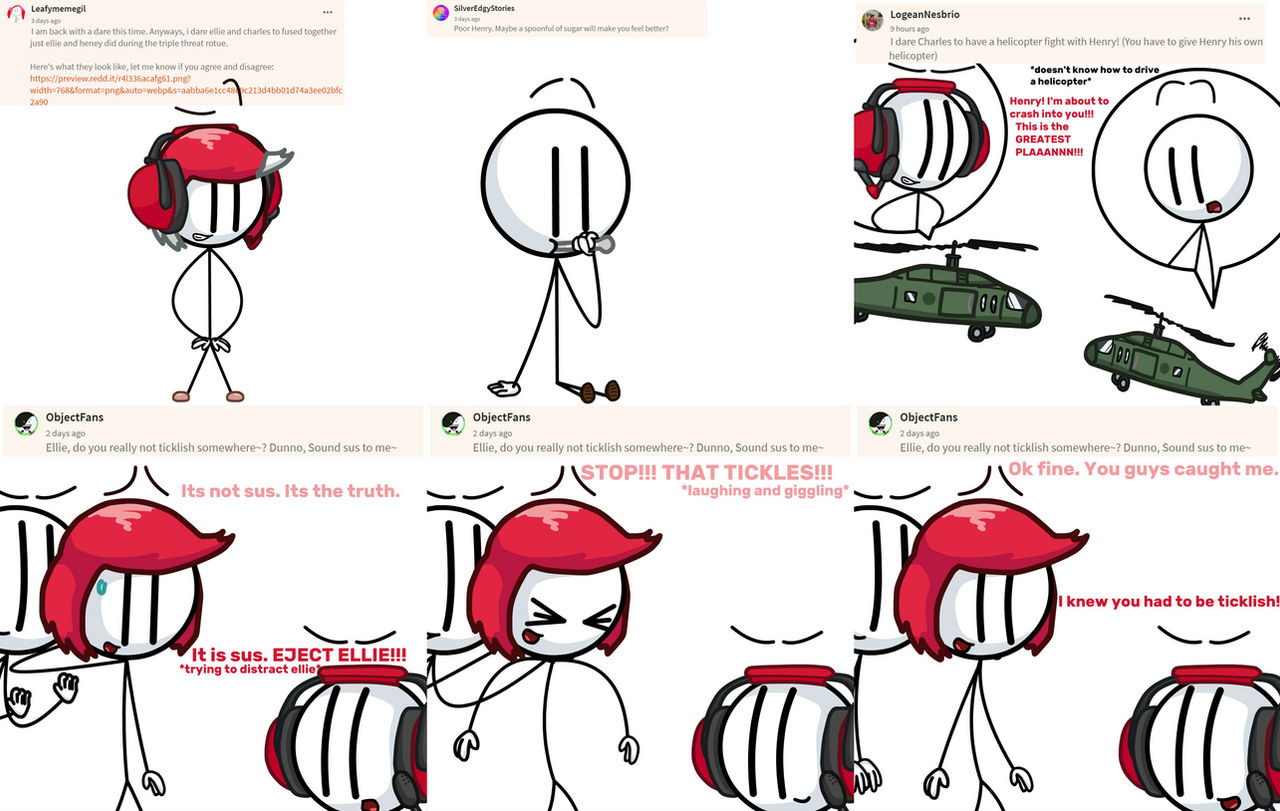 Herny, Ellie and Charles Non-stickman Challenge by Pepper-Color on  DeviantArt