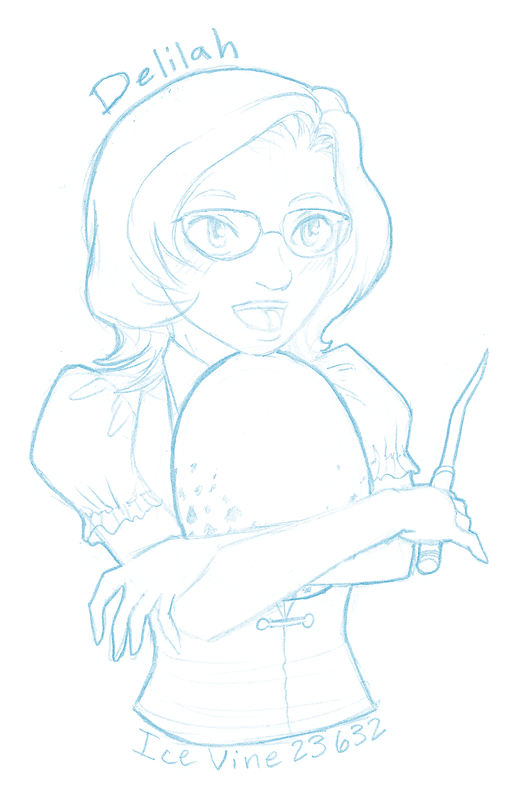 Pottermore Sketch -Delilah-