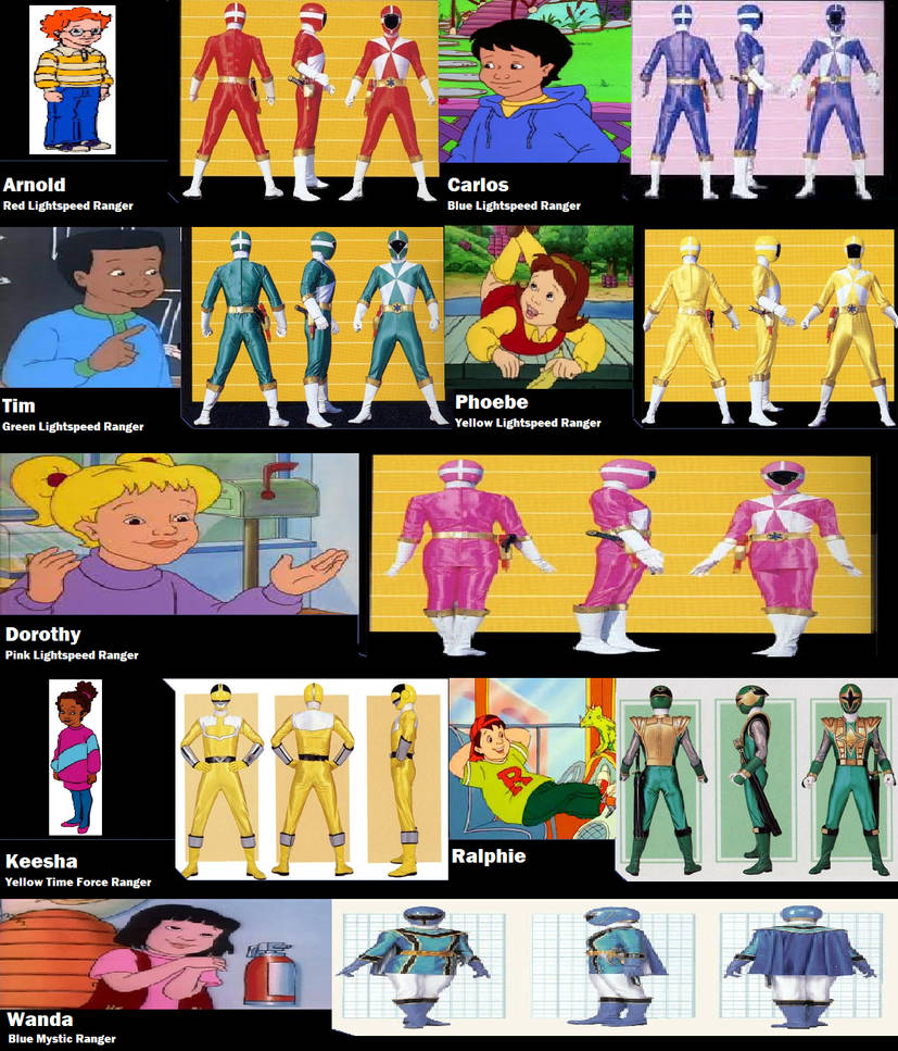 Magic School Bus Power Rangers by Basketball94 on DeviantArt