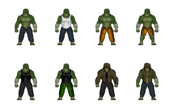 Microheroes - Killer Croc (A.U.)