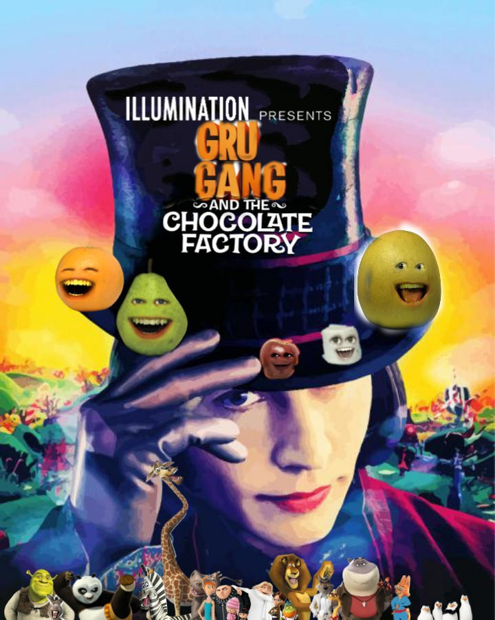 Gru Gang And The Chocolate Factory by maxtop9002 on DeviantArt