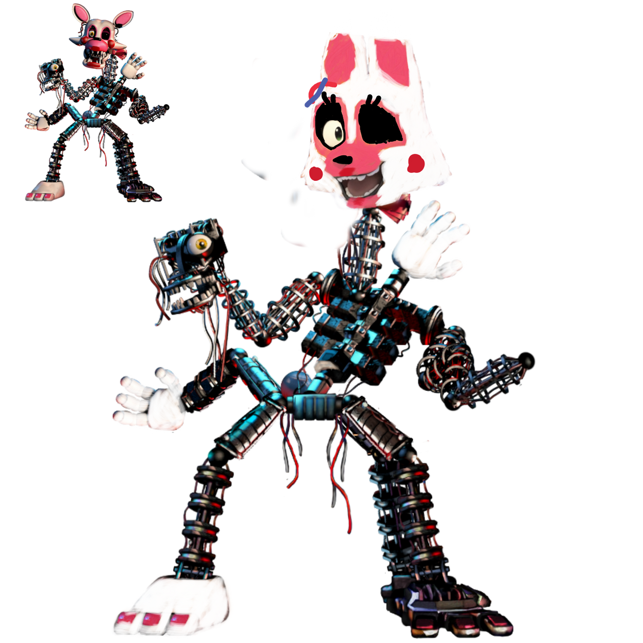 Dreamworks Style. Deviantart Mangle in Dreamworks style by maxtop9002 on DeviantArt