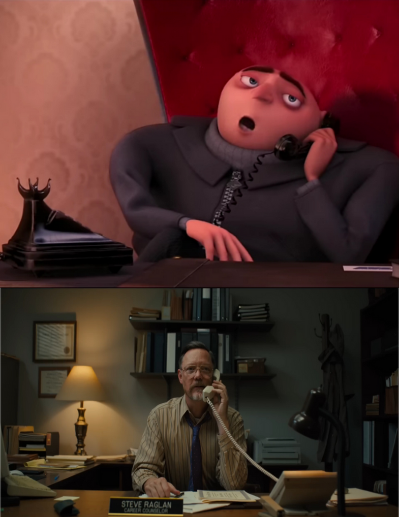 Gru calls Steve by maxtop9002 on DeviantArt