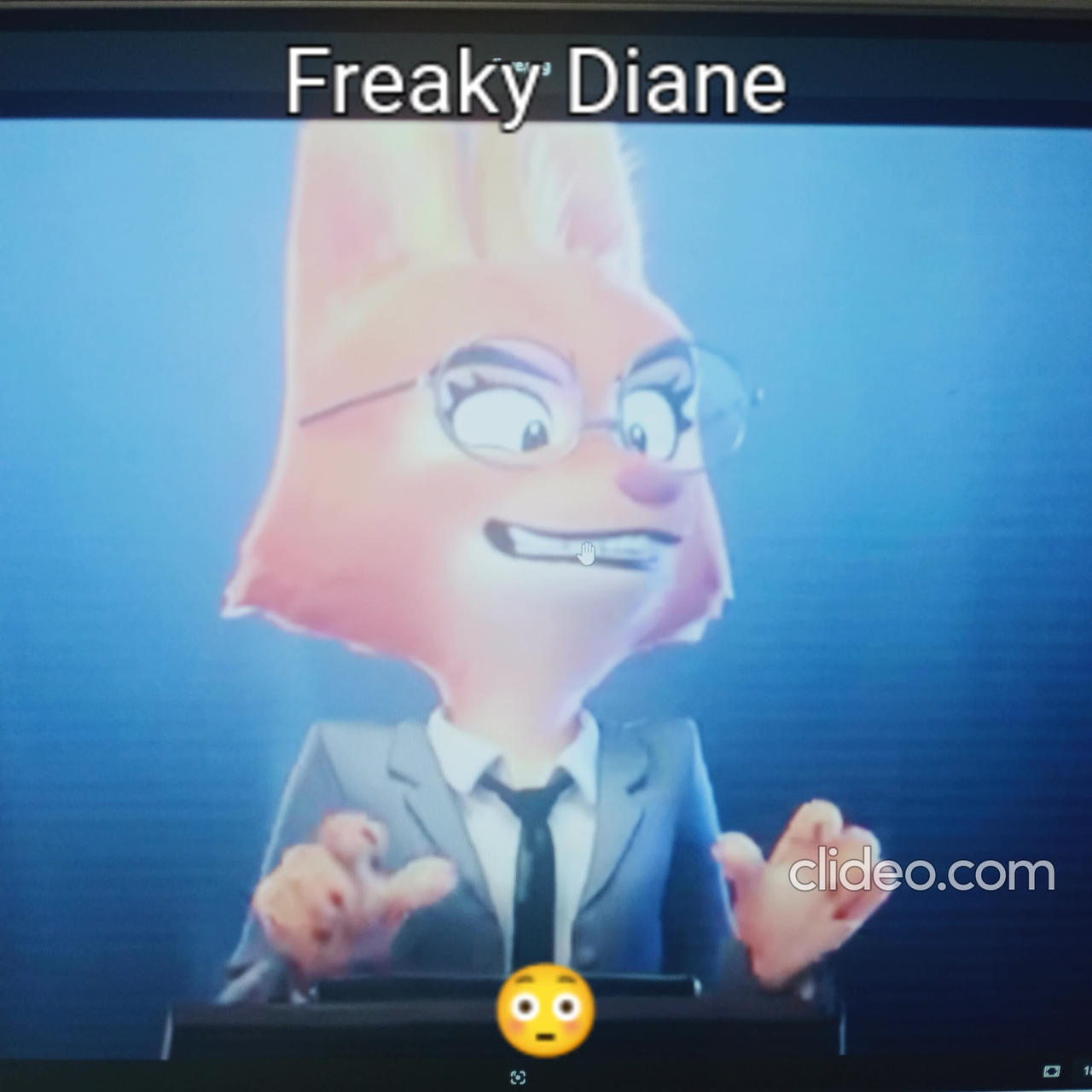 She acting a bit sus by maxtop9002 on DeviantArt