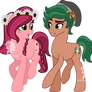 Commission- Timber Spruce and Gloriosa Daisy