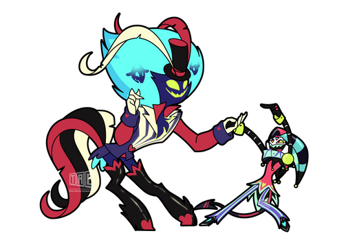 Fun Art: Chibi Fizzmodeus - Sticker