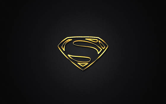 Wallpaper Superman Gold