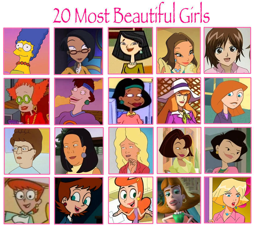 Most Female Deviantart 20 Most Beautiful Female Characters part 3 by TaylorNightToons on ...