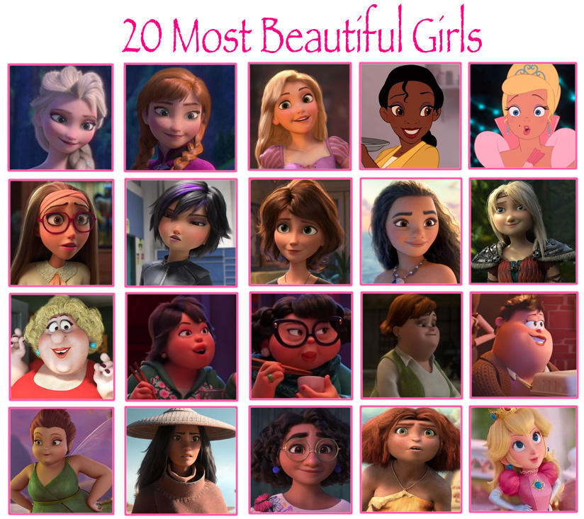 Most Female Deviantart 20 Most Beautiful Female Characters part 5 by TaylorNightToons on ...