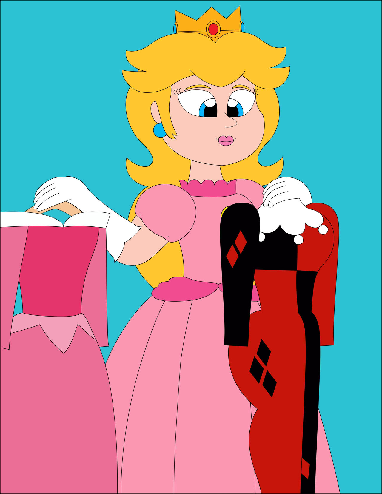 princess peach dress up deviantart Princess Peach Dress Up In Bo Peep by jamesthecartoonist on DeviantArt