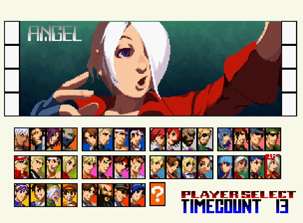 King of Fighters 2001 Angel Red Select by MewSuperKawaii on DeviantArt