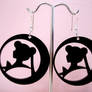 Sailor Moon Silhouette - Black