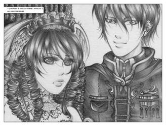 - Nausicaa and Eriol Closeup -