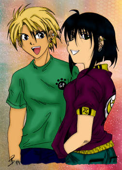 Jiro and Celeste [Colored Version]