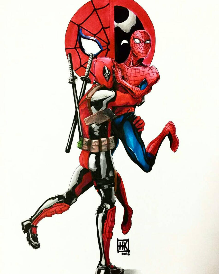 Best Bros! Go Team spideypool!