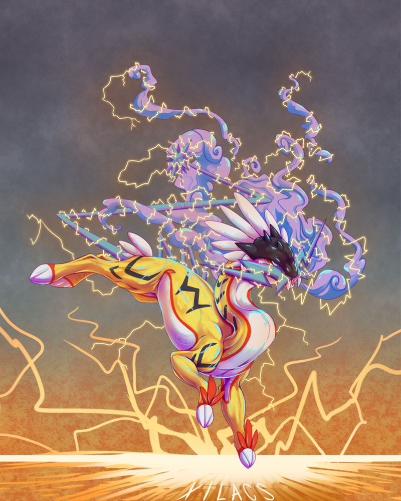 Raging Bolt by Xilacs on DeviantArt