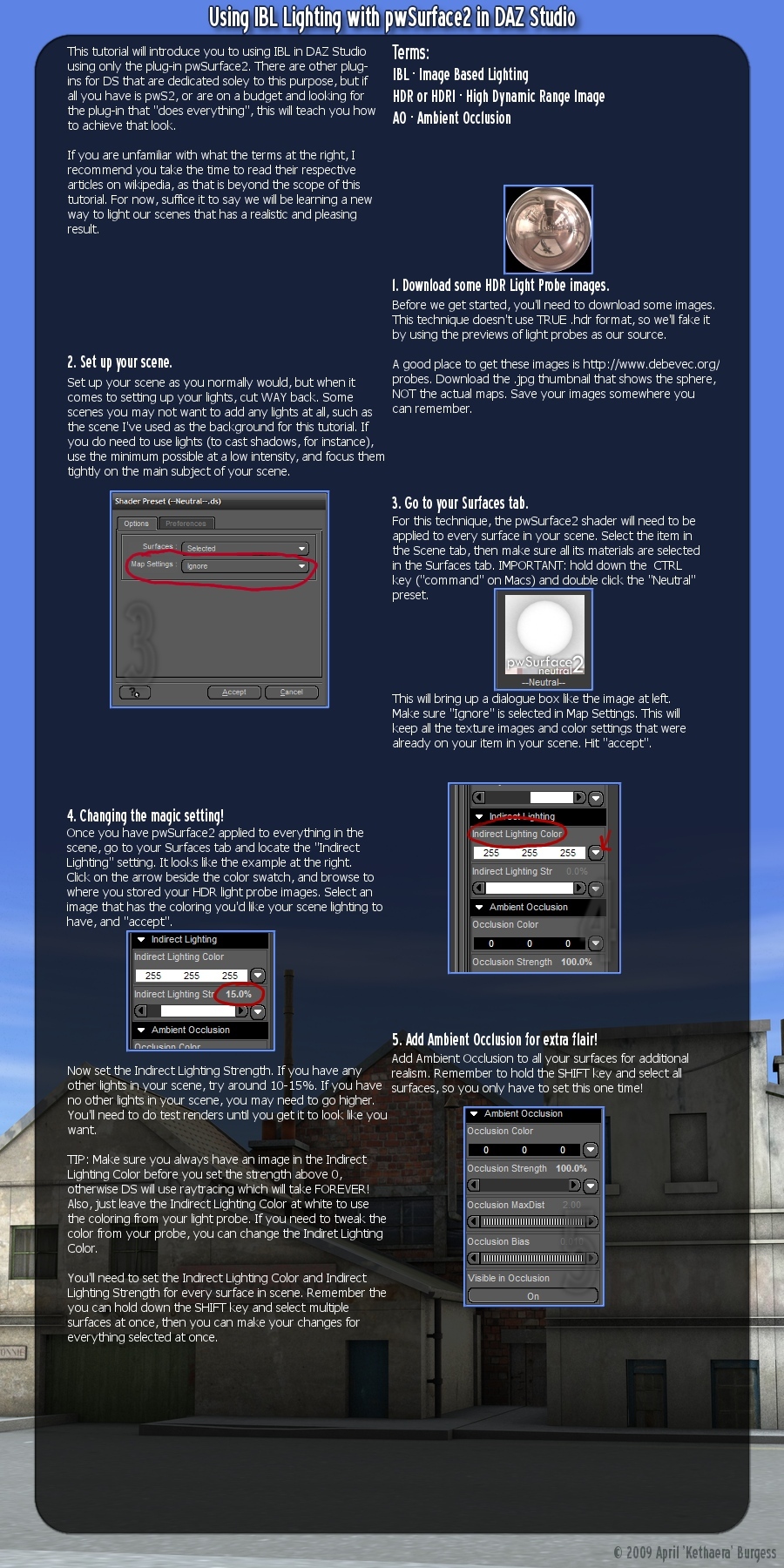 Using Ibl Lighting By Kethaera On Deviantart Using Ibl Lighting By Kethaera On Deviantart