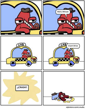 Asdfmovie x Alphabet Lore I Can't Drive