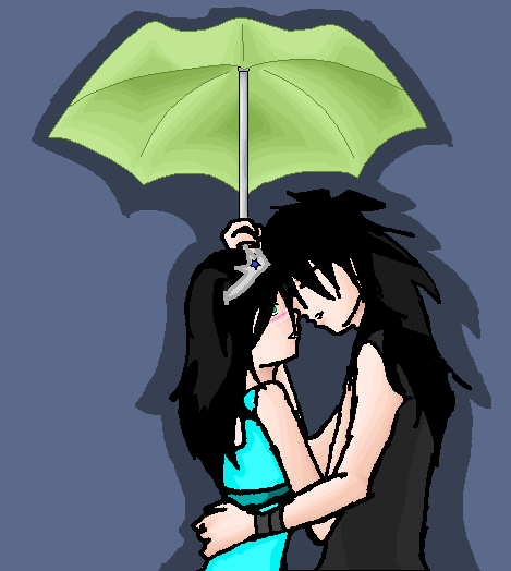 Rainy Love: Mokuba and Angel