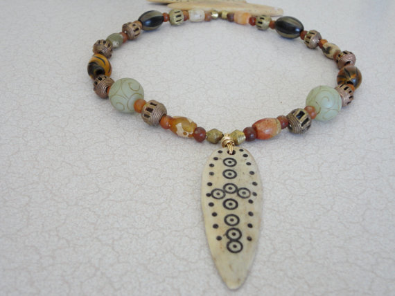 Shield Necklace from Africa