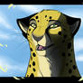 :PA: Random cheetah likes to sniff air