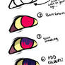 step by step eyes... Rin style!