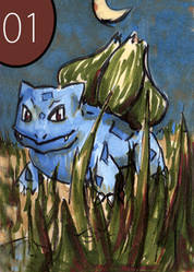 Pokemon Trading Cards 01 Bulbasaur