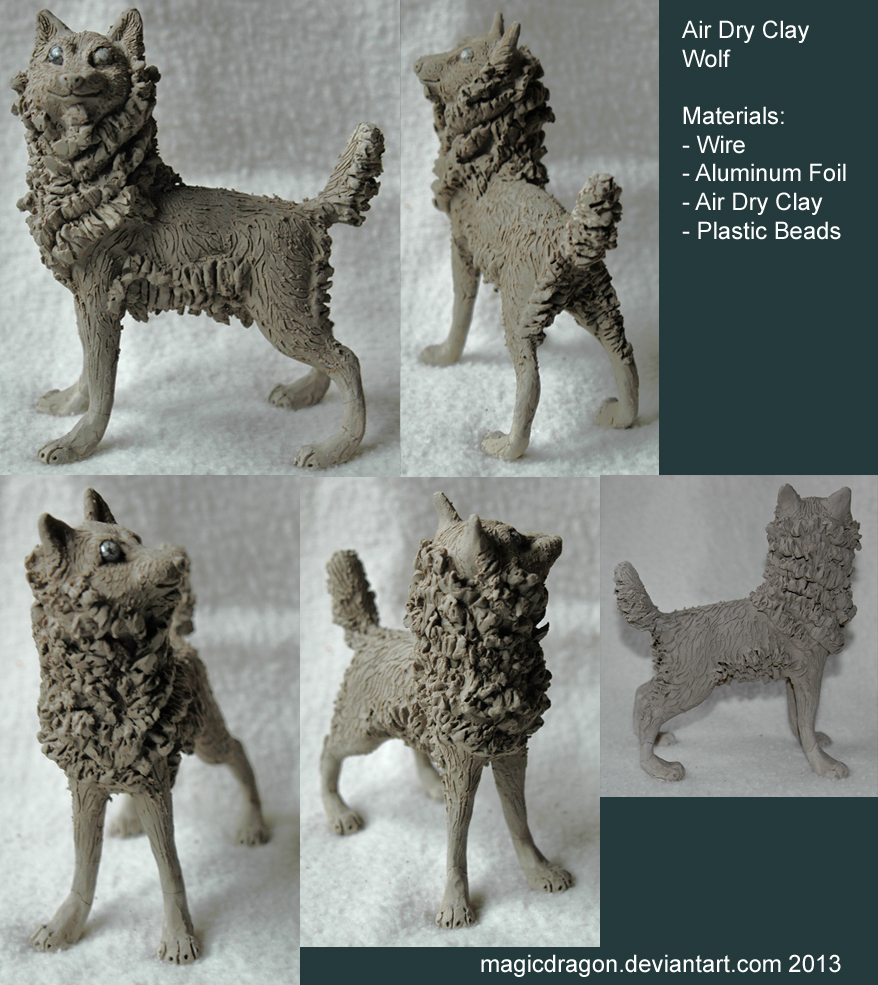 Experiment with Air Dry Clay by Magicdragon on DeviantArt Experiment with Air Dry Clay by Magicdragon on DeviantArt