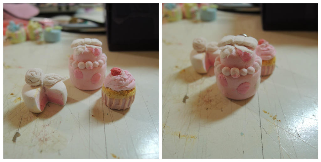 Pink Cake Deviantart Mini Pink Cakes by granzundon on DeviantArt