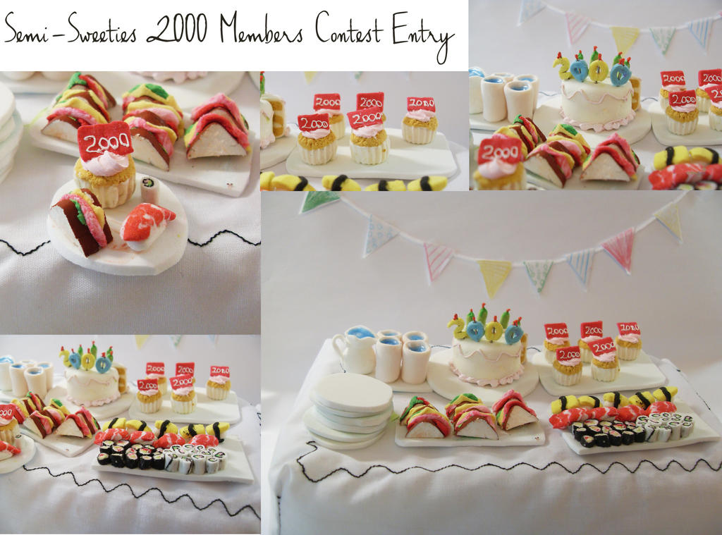 2000 members Contest entry on Semi-Sweeties by granzundon 2000 members Contest entry on Semi-Sweeties by granzundon