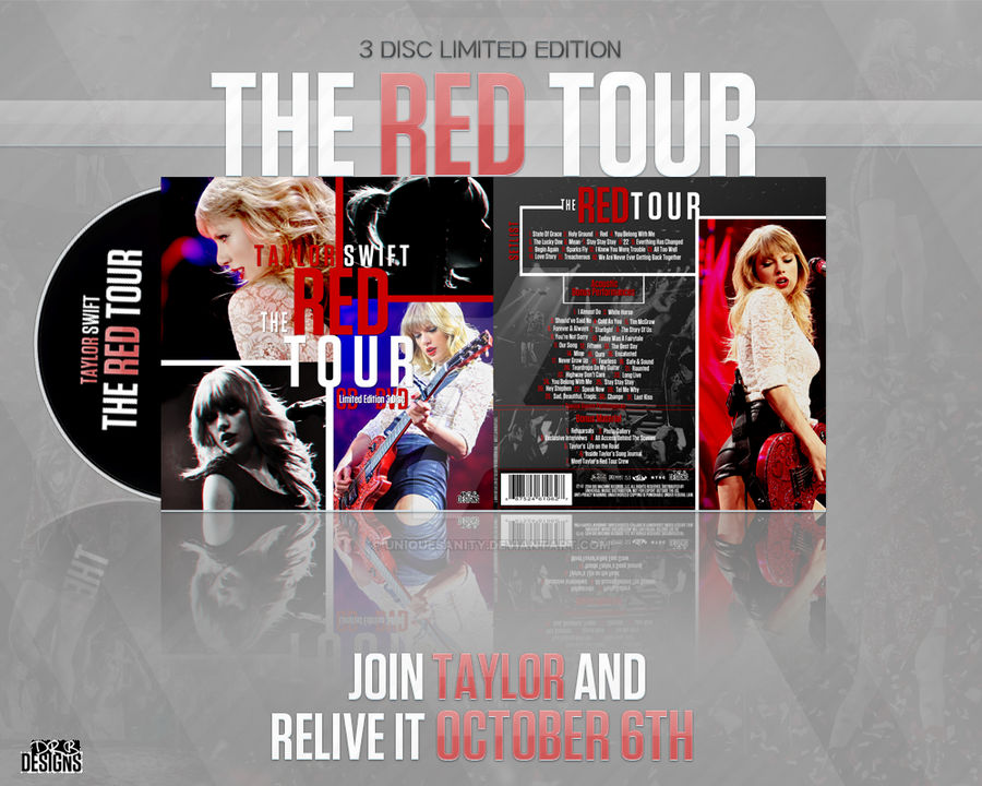 Taylor Swift - The Red Tour Cover + AD