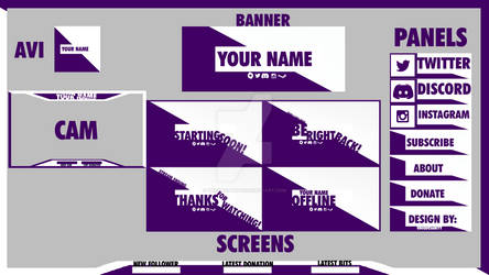 Simple Twitch Overlay