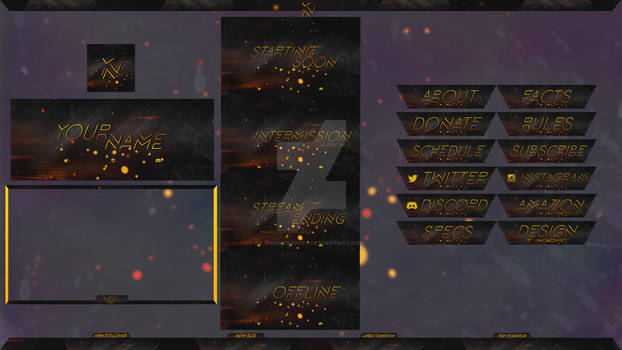 Orange Rapper Overlay UniqueSanity - Hobbyist, General Artist | DeviantArt