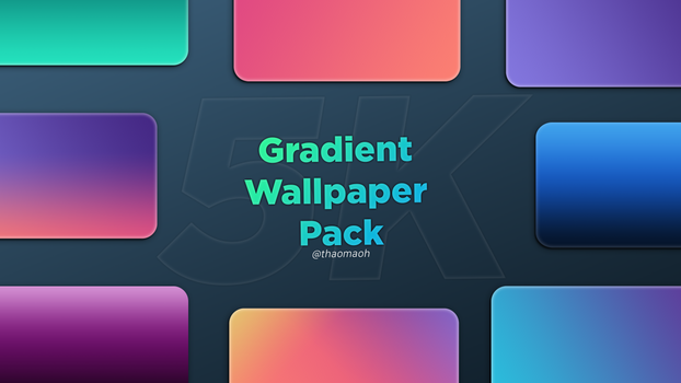 5K Gradient Wallpaper Pack V2