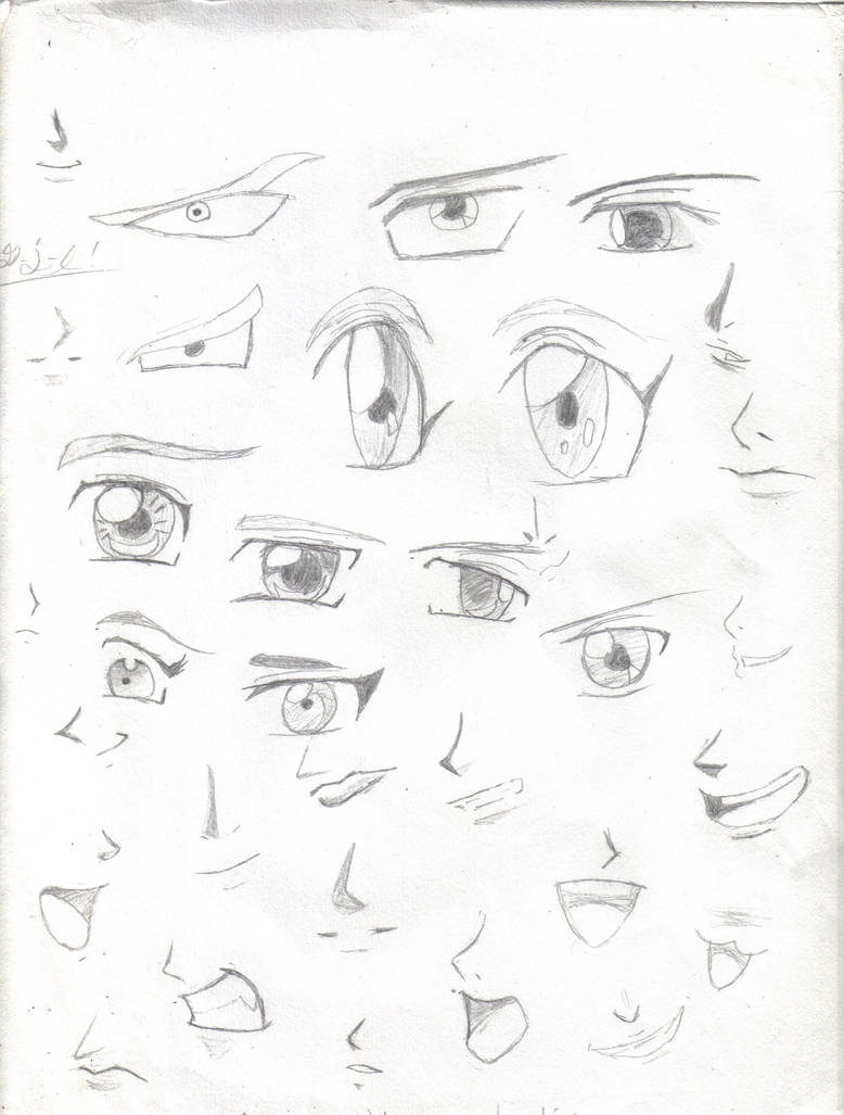 draw_manga_eyes  How to draw anime eyes, Drawings, Lips drawing