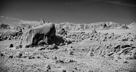 City of Rocks - Elephant Rock - Infrared (ir)